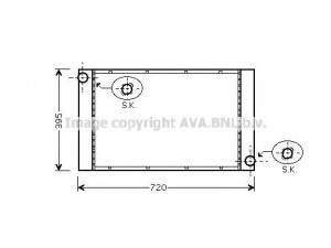 AVA QUALITY COOLING BWA2287 radiatorius, variklio aušinimas 
 Aušinimo sistema -> Radiatorius/alyvos aušintuvas -> Radiatorius/dalys
17117787440, 7787440