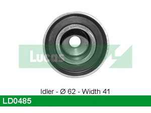 LUCAS ENGINE DRIVE LD0485 įtempiklio skriemulys, paskirstymo diržas
13503-62040