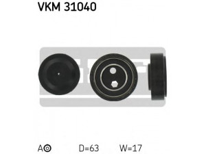 SKF VKM 31040 įtempiklio skriemulys, V formos rumbuotas diržas 
 Diržinė pavara -> V formos rumbuotas diržas/komplektas -> Įtempiklio skriemulys
059 260 523, 059 260 523 A, 059 260 523 B
