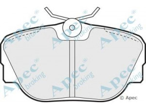 APEC braking PAD558 stabdžių trinkelių rinkinys, diskinis stabdys 
 Techninės priežiūros dalys -> Papildomas remontas
34111154443