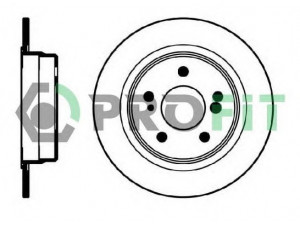 PROFIT 5010-0819 stabdžių diskas 
 Dviratė transporto priemonės -> Stabdžių sistema -> Stabdžių diskai / priedai
2104230412, 5098065AA, 5098066AA