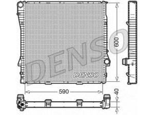 DENSO DRM05112 radiatorius, variklio aušinimas 
 Aušinimo sistema -> Radiatorius/alyvos aušintuvas -> Radiatorius/dalys
17101439101