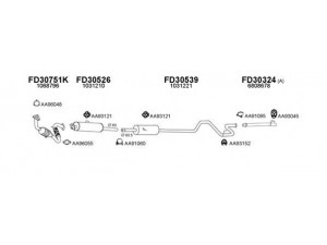 VENEPORTE 300160 išmetimo sistema 
 Išmetimo sistema -> Išmetimo sistema, visa