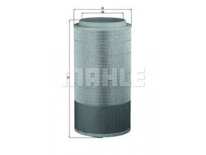 KNECHT LX 3155 oro filtras 
 Filtrai -> Oro filtras
81084050030