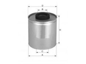 UNIFLUX FILTERS XN123 kuro filtras 
 Techninės priežiūros dalys -> Papildomas remontas
61142643, 61662756, 5011275, 6 114 2643