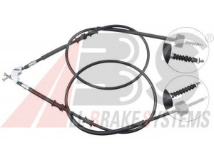A.B.S. K12046 trosas, stovėjimo stabdys 
 Stabdžių sistema -> Valdymo svirtys/trosai
522001, 522003, 522440, 522544
