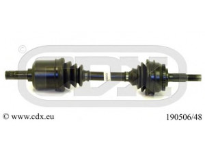 CDX 190506/48 kardaninis velenas 
 Ratų pavara -> Kardaninis velenas
8111309, 8601098