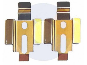 CARRAB BRAKE PARTS 2210 priedų komplektas, diskinių stabdžių trinkelės 
 Stabdžių sistema -> Diskinis stabdys -> Stabdžių dalys/priedai