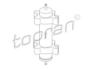 TOPRAN 500 741 kuro filtras 
 Techninės priežiūros dalys -> Papildomas remontas
1332 7 787 476, 1332 7 794 549