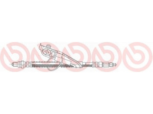 BREMBO T 24 026 stabdžių žarnelė 
 Stabdžių sistema -> Stabdžių žarnelės
1066796, 1109678, 1E0143810A, 1987476816