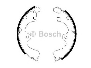 BOSCH 0 986 487 298 stabdžių trinkelių komplektas 
 Techninės priežiūros dalys -> Papildomas remontas
04495 10071, 04495 10081, 04495 10100