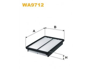WIX FILTERS WA9712 oro filtras 
 Techninės priežiūros dalys -> Techninės priežiūros intervalai
281132P300