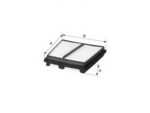UNIFLUX FILTERS XA389 oro filtras 
 Filtrai -> Oro filtras
13780-60G00, 13780-60G00-000, 13780-60G50-000