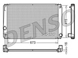 DENSO DRM50051 radiatorius, variklio aušinimas 
 Aušinimo sistema -> Radiatorius/alyvos aušintuvas -> Radiatorius/dalys
1640028560