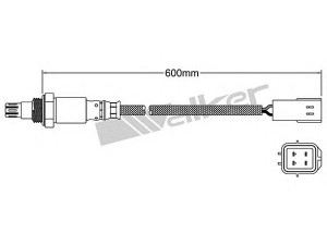 WALKER PRODUCTS 250-54044 lambda jutiklis 
 Išmetimo sistema -> Lambda jutiklis
N3R1188G1