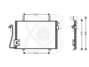 ELECTRO AUTO 30R0062 kondensatorius, oro kondicionierius
7700301253, 7700301253