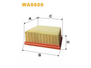 WIX FILTERS WA9606 oro filtras 
 Techninės priežiūros dalys -> Techninės priežiūros intervalai
1516725, 1729860, 1793 585, 1803059
