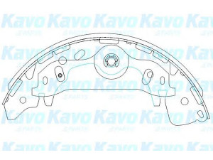 KAVO PARTS KBS-3405 stabdžių trinkelių komplektas 
 Techninės priežiūros dalys -> Papildomas remontas
0K5522638Z, 583054AA19, 583054AA20