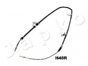 JAPKO 131H48R trosas, stovėjimo stabdys 
 Stabdžių sistema -> Valdymo svirtys/trosai
59912-43250