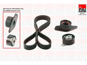 FAI AutoParts TBK233 paskirstymo diržo komplektas 
 Techninės priežiūros dalys -> Papildomas remontas
7701472645, 7701473672, 7701473837