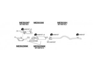VENEPORTE 500128 išmetimo sistema 
 Išmetimo sistema -> Išmetimo sistema, visa