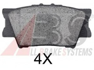 A.B.S. 37545 OE stabdžių trinkelių rinkinys, diskinis stabdys 
 Techninės priežiūros dalys -> Papildomas remontas
04466-33160, 04466-42060, 0446633180