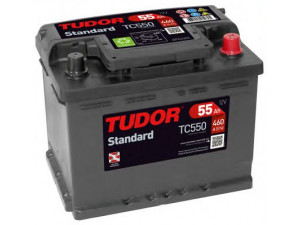 TUDOR TC550 starterio akumuliatorius; starterio akumuliatorius 
 Elektros įranga -> Akumuliatorius
8N7 915 105 AK, 8N7 915 105A, 01579A101K