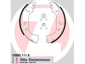 ZIMMERMANN 10990.111.6 stabdžių trinkelių komplektas 
 Techninės priežiūros dalys -> Papildomas remontas
77362451, 9566949580, 9569692680
