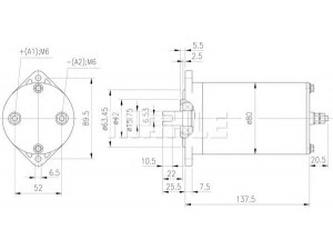 MAHLE ORIGINAL MM 219 elektrovariklis