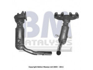 BM CATALYSTS BM91536H katalizatoriaus keitiklis 
 Išmetimo sistema -> Katalizatoriaus keitiklis
73502272, 73502272