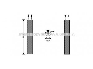 AVA QUALITY COOLING MND079 džiovintuvas, oro kondicionierius
81619106017, 81619106023, 81619106045