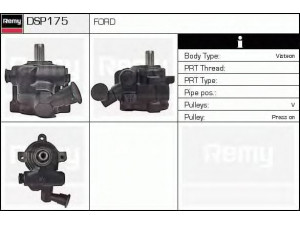 DELCO REMY DSP175 hidraulinis siurblys, vairo sistema 
 Vairavimas -> Vairo pavara/siurblys
F7RC 3A674 EA