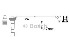 BOSCH 0 986 357 150 uždegimo laido komplektas 
 Kibirkšties / kaitinamasis uždegimas -> Uždegimo laidai/jungtys
32700-PHK-003, 32722-P75-A01