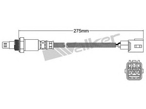 WALKER PRODUCTS 250-54050 lambda jutiklis 
 Išmetimo sistema -> Jutiklis/zondas
89467 30010, 89467 30020, 89467 71020