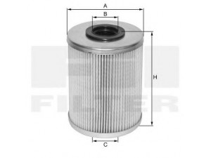 FIL FILTER MF 1324 C kuro filtras 
 Techninės priežiūros dalys -> Papildomas remontas
16405-00QAB, 4411637, 4421660, 16 40 385 13R