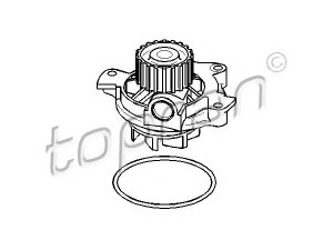 TOPRAN 107 344 vandens siurblys 
 Aušinimo sistema -> Vandens siurblys/tarpiklis -> Vandens siurblys
046 121 004D