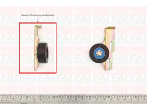 FAI AutoParts T9329 įtempiklio skriemulys, V formos rumbuotas diržas 
 Diržinė pavara -> V formos rumbuotas diržas/komplektas -> Įtempiklio skriemulys
7700862107, 7700862108