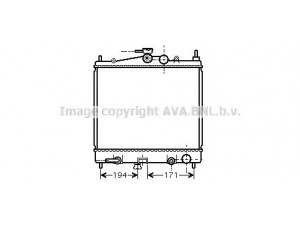 AVA QUALITY COOLING DNA2248 radiatorius, variklio aušinimas 
 Aušinimo sistema -> Radiatorius/alyvos aušintuvas -> Radiatorius/dalys
21460AX800, 21460BH50A