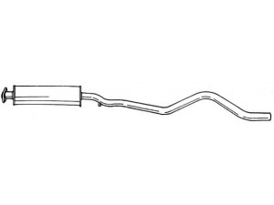 AKS DASIS SG40450 vidurinis duslintuvas