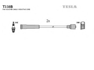 TESLA T338B uždegimo laido komplektas 
 Kibirkšties / kaitinamasis uždegimas -> Uždegimo laidai/jungtys