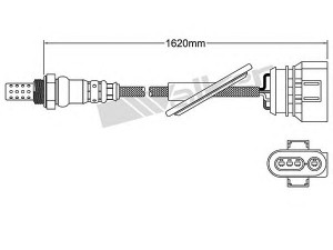 WALKER PRODUCTS 250-24430 lambda jutiklis 
 Variklis -> Variklio elektra
077 906 265 AA, 077 906 265 T