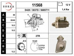 EAI 11568 starteris