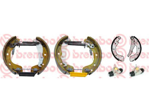 BREMBO K 59 044 stabdžių trinkelių komplektas 
 Techninės priežiūros dalys -> Papildomas remontas