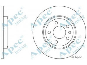 APEC braking DSK2318 stabdžių diskas 
 Dviratė transporto priemonės -> Stabdžių sistema -> Stabdžių diskai / priedai
8E0615601M