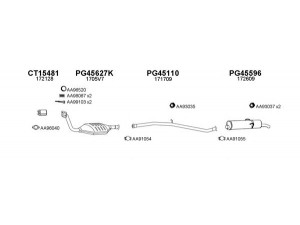 VENEPORTE 450284 išmetimo sistema 
 Išmetimo sistema -> Išmetimo sistema, visa
