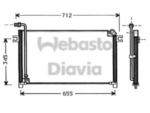 WEBASTO 82D0225346A kondensatorius, oro kondicionierius 
 Oro kondicionavimas -> Kondensatorius
9211001G60, 9211001G61