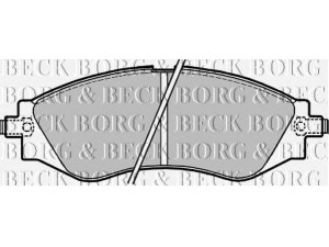 BORG & BECK BBP1642 stabdžių trinkelių rinkinys, diskinis stabdys 
 Techninės priežiūros dalys -> Papildomas remontas
96245178, 96253367, 96253382, 9644 6742