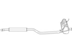 AKS DASIS SG20438 vidurinis duslintuvas