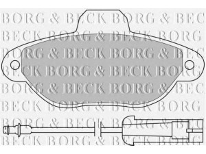 BORG & BECK BBP1059 stabdžių trinkelių rinkinys, diskinis stabdys 
 Techninės priežiūros dalys -> Papildomas remontas
5892736, 5892737, 9947468