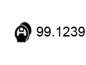 ASSO 99.1239 laikiklis, išmetimo sistema 
 Dviratė transporto priemonės -> Išmetimo sistema -> Atskiros surinkimo dalys -> Gnybtas
1756515050, 1756515070, 1756516230